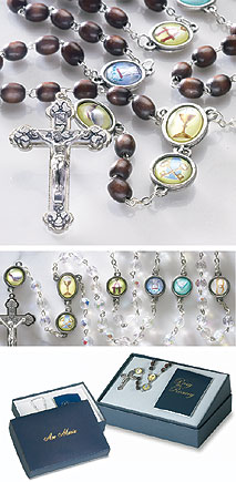 Gift Set with Sacraments Rosary 