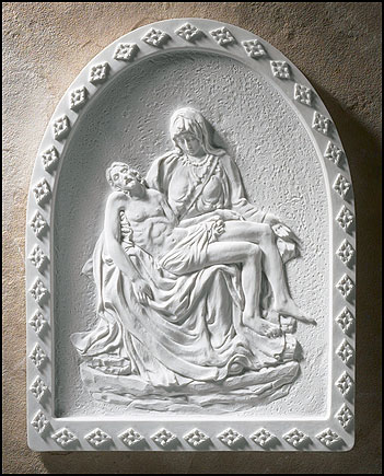 Pieta Wall Plaque