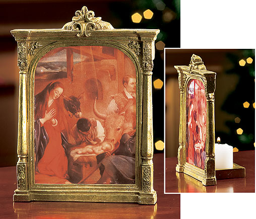 Adoration of the Magi Tea-Lite Holder
