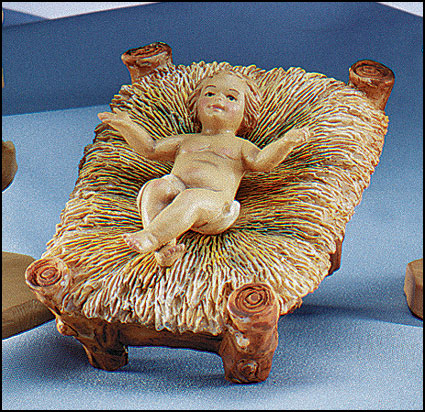 Jesus in Manger Figure