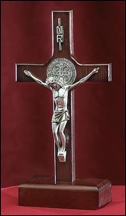 St Benedict Standing Crucifix
