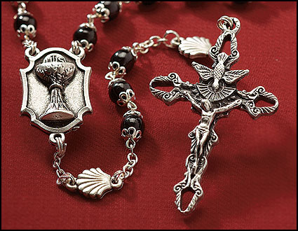 RCIA Black Rosary