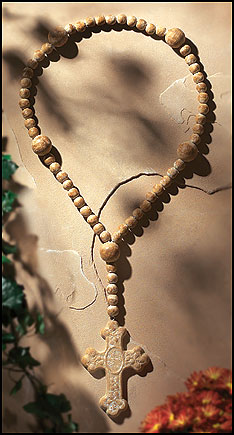 Natural Wall Rosary
