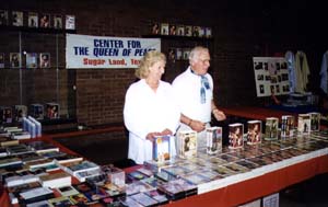 Paddy and Wendy Nolan at the Exhibition Booth