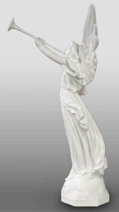 Angels Trumpet-Left 64" Statue