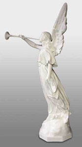 Angels Trumpet-Right 64" Statue