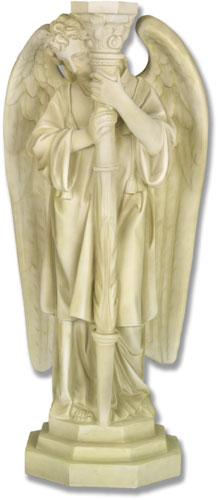 Angel Candleholder-Left Statue