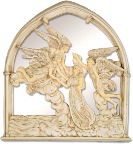 Angels Of The Sea Mirror 10" Plaque