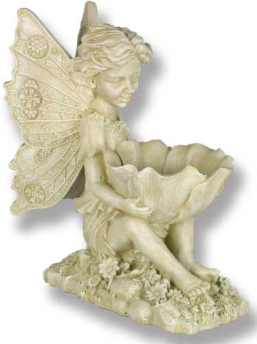 Hawthorne Fairy Planter Statue Bird Feeder