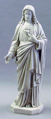 Sacred Heart Of Jesus 49" H Statue