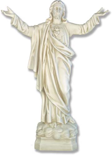 Jesus Sacred Heart Blessing 30 Statue