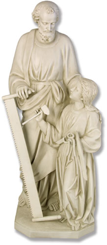 St. Joseph Worker with Child Jesus Statue