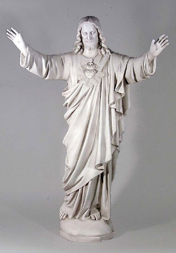 JESUS SACRED HEART BLESSING 60" Statue

