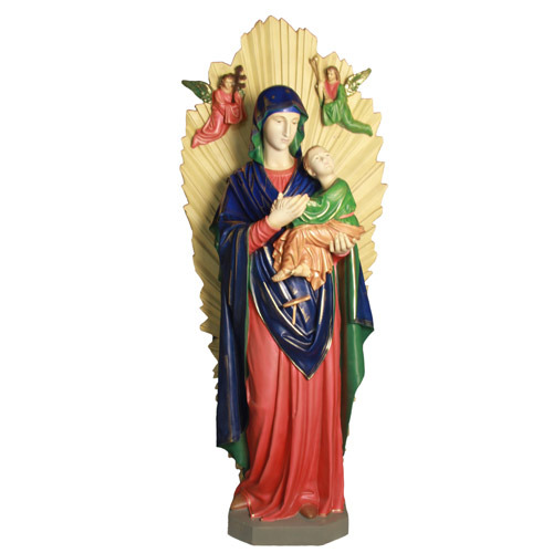 Our Lady of Perpetual Help w/ Shrine Statue