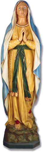 Our Lady of Lourdes 71 Mary Statue