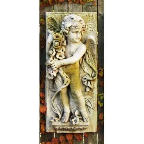 Little Cherub Boy Spring Plaque 30 Little Cherub Boy Spring Plaque 30