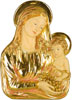 Madonna Eucharist Plaque Statue