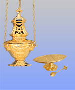 Baroque Censer, Boat and Spoon