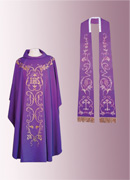 Hand Embroidered Chasuble