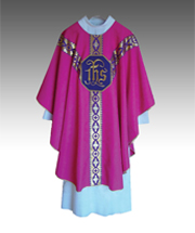 Unlined Semi-Gothic Chasubles